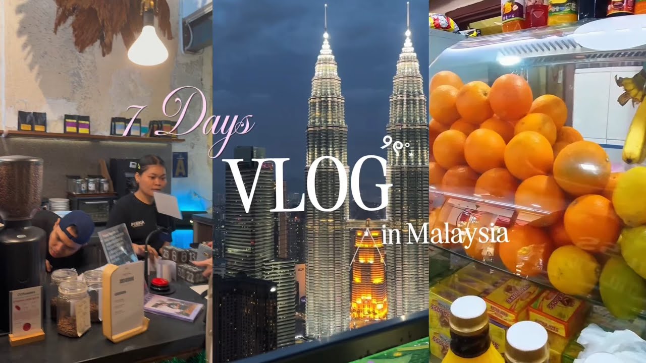マレーシア1週間Vlog #01｜オフ会に参加してきた🇲🇾🤍