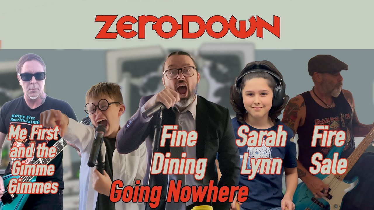 Zero Down- Going Nowhere cover by Sarah Lynn/ Me First & The Gimme Gimmes/ Fire Sale/ Fine Dining