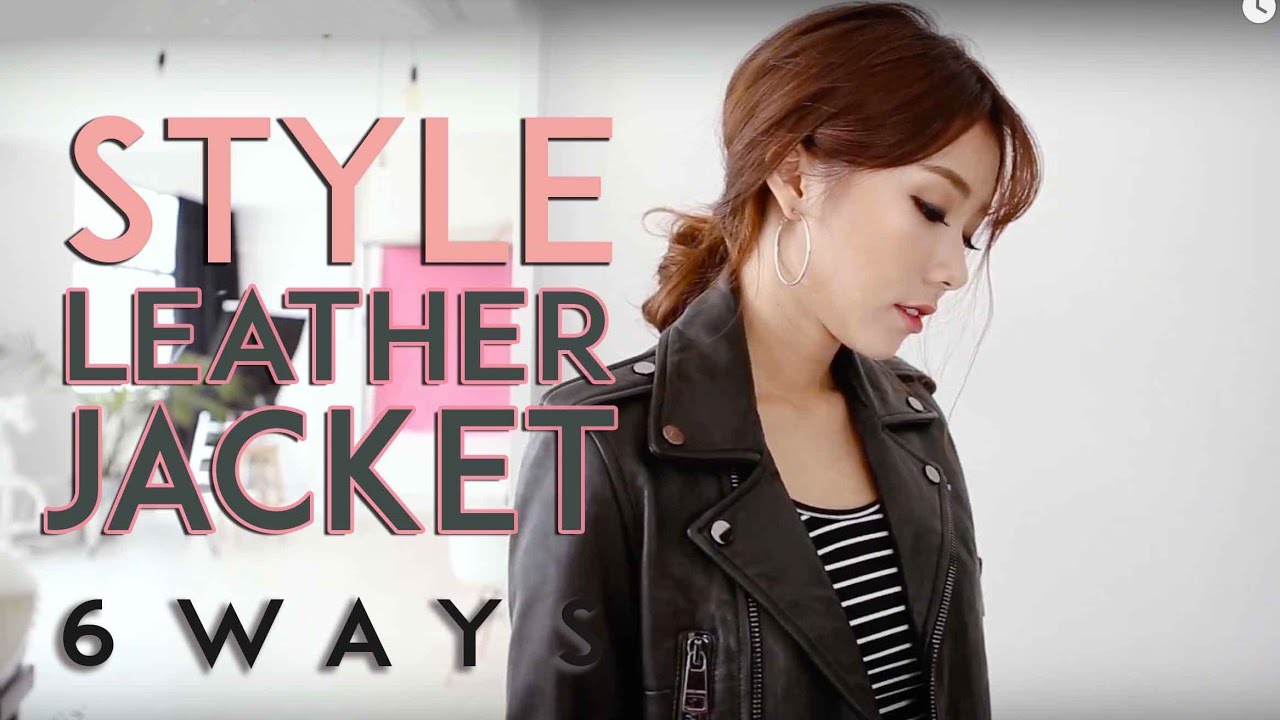 Style: Leather Jacket 6 Ways | MONGABONG