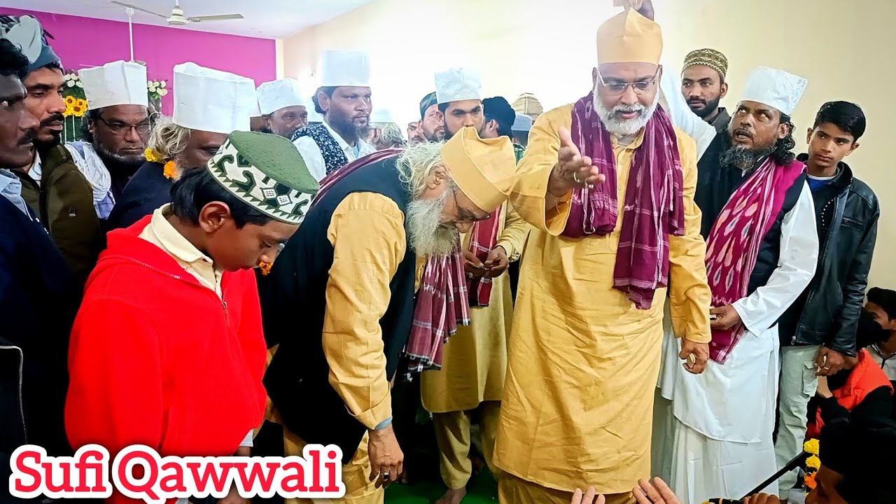 QAWWALI MEHFIL E SAMAA URS HAZRAT KHWAJA GARIB NAWAZ RA.SAJJADA NASHEEN SUFI MOHAMMAD HAROON CHISHTI