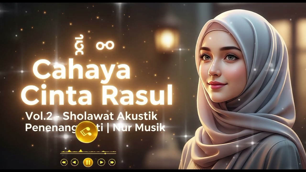 ✨ Cahaya Cinta Rasul  Vol.2– Sholawat Akustik Penenang Hati | Nur Musik