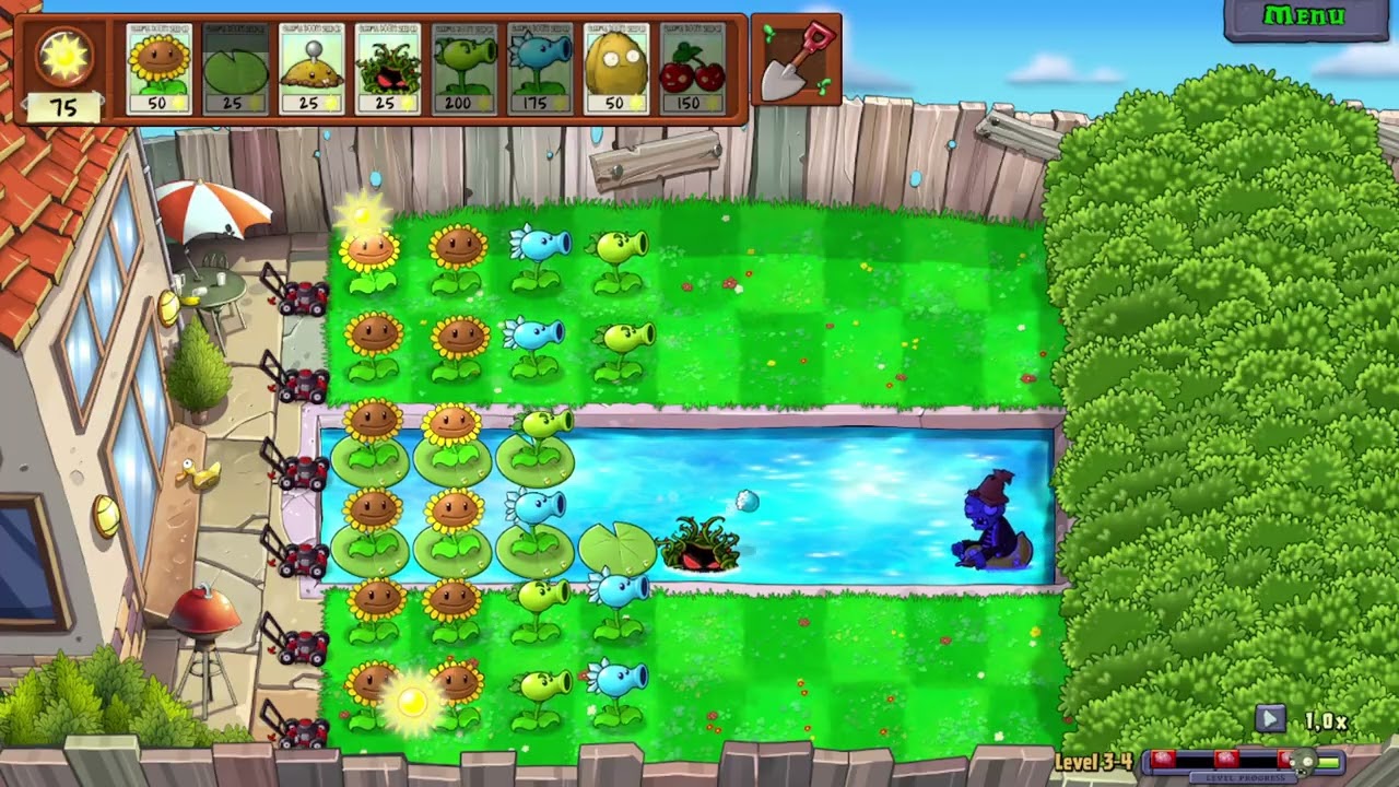 Plants Vs Zombies Replanted | Adventure: 3-4