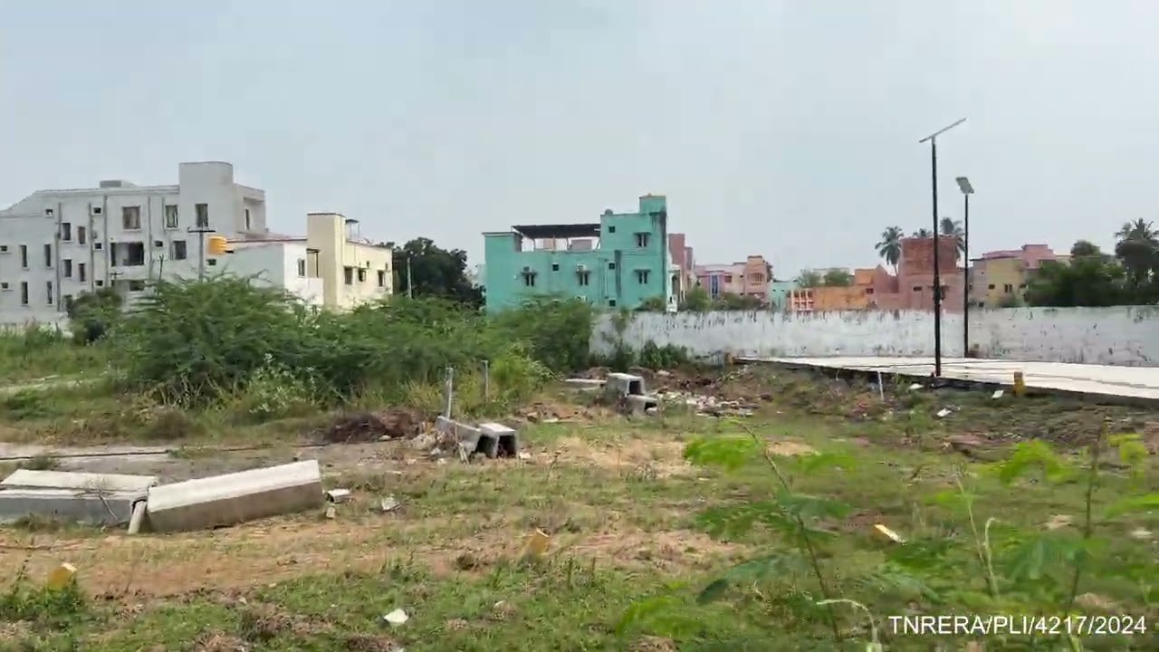 Plots for sale in Tiruvallur🚏 near the bus stand. Newly launched. 
