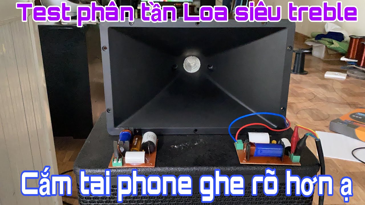 phân tần siêu treble cho loa 750 từ neo