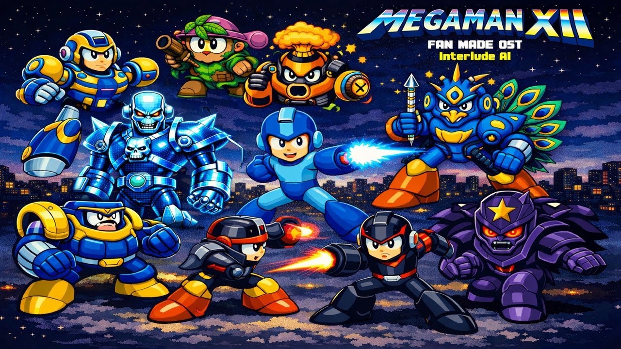 MEGAMAN XII | Imagined OST (Fan Made AI Music)