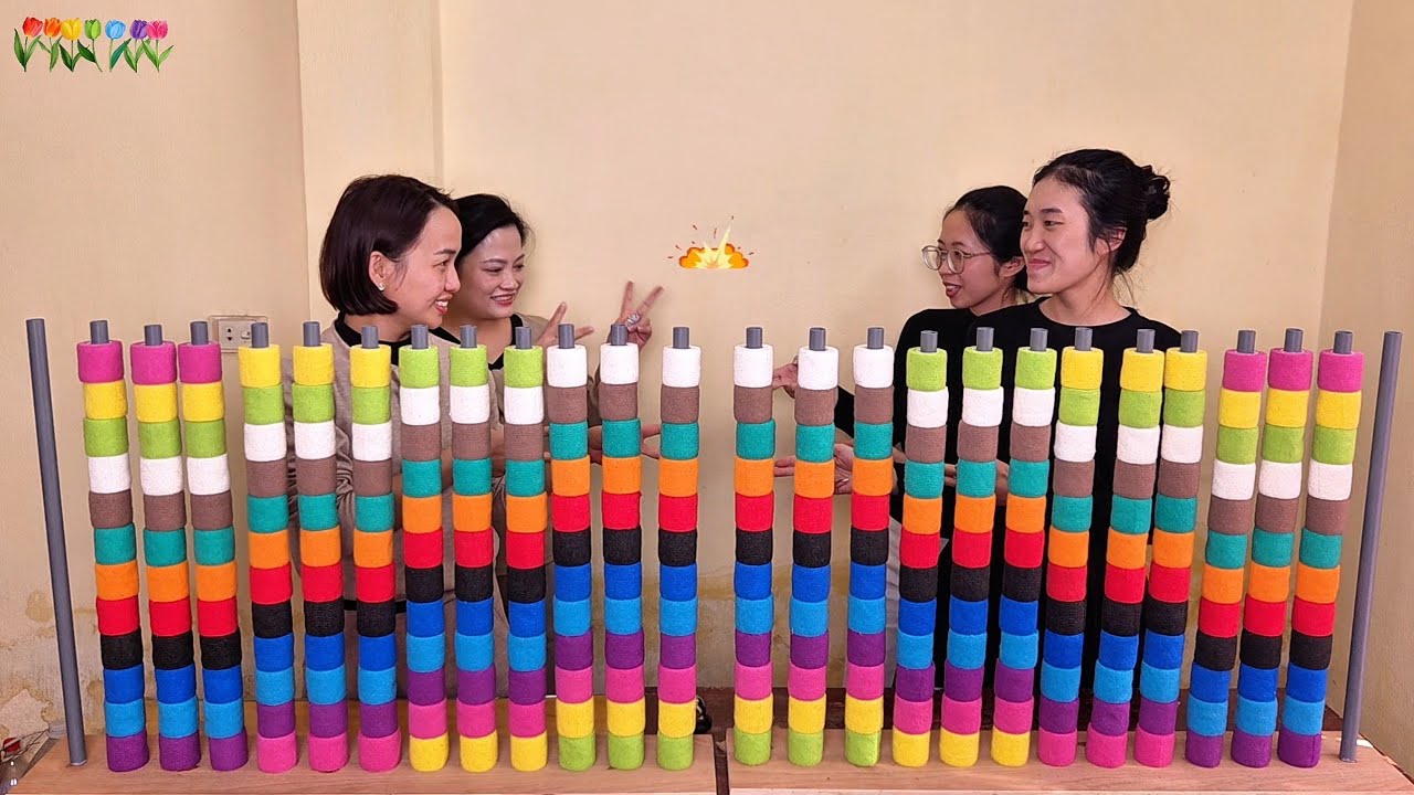 😂 Two Players Chaos in Color Ball Sorting | Satisfying ASMR Puzzle Showdown