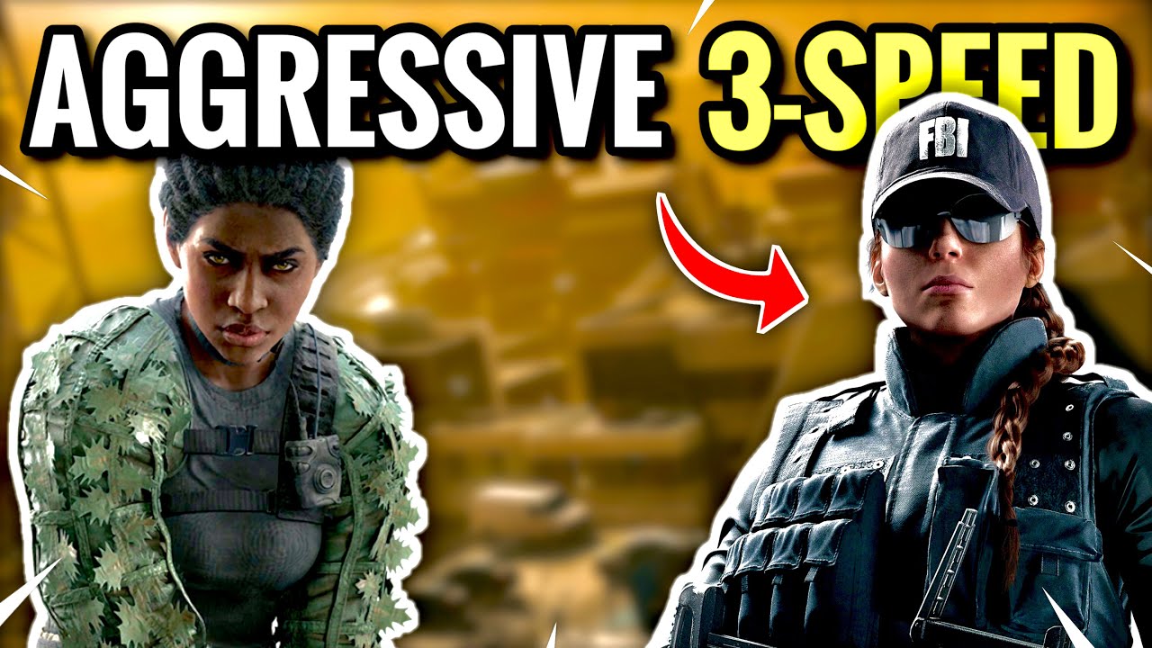 FUN AGGRESSIVE PLAYS | Stream Highlights (Rainbow Six Siege)