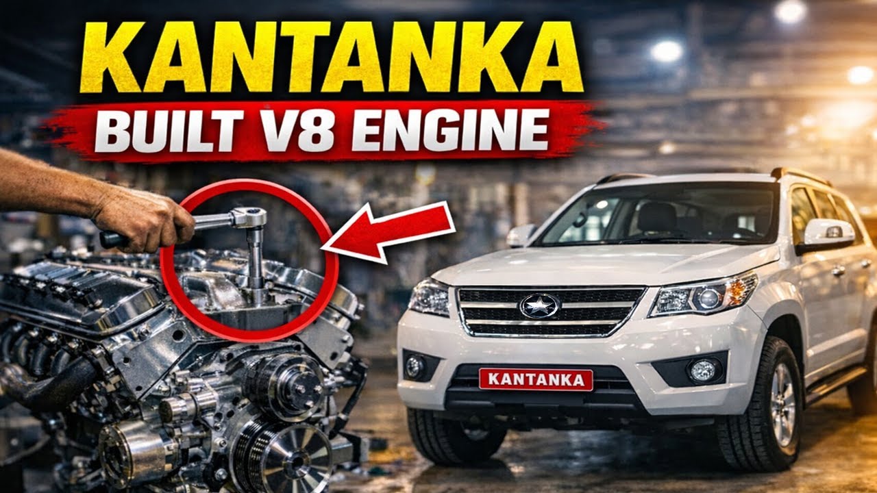How Kantanka Built a V8 Engine From Scratch | Full Engine Process ( Made in Ghana )