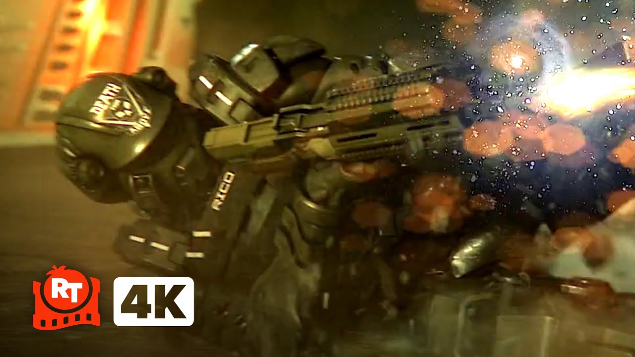 Starship Troopers: Traitor of Mars (2017) 4K  - DEADLY BUG ATTACK!! Scene | Movieclips