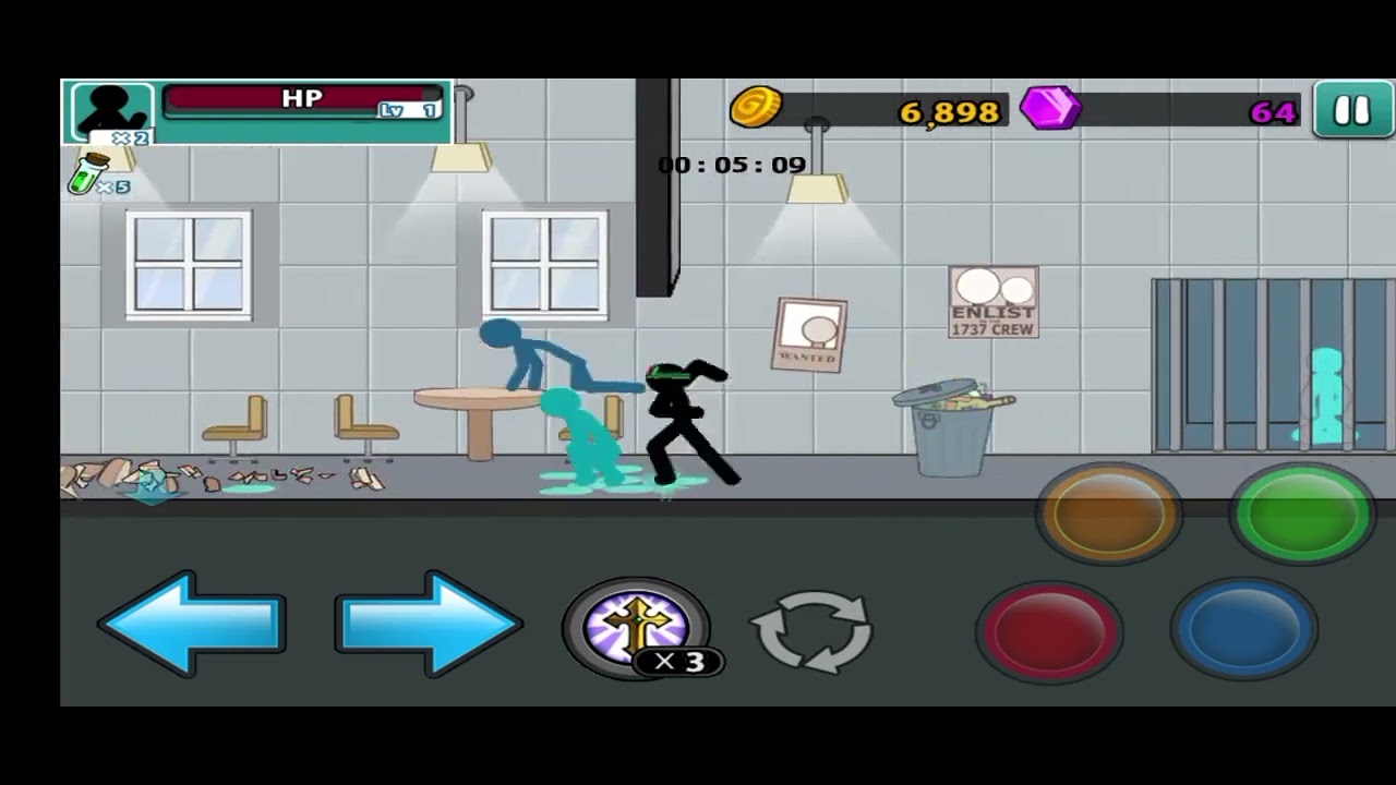 Stick man fighting game 