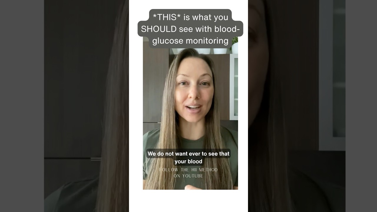 *THIS* is what you SHOULD see when using continuous glucose monitoring 