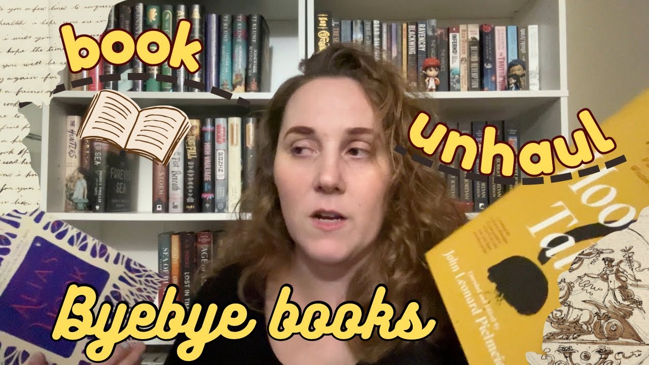 I’m back with a big BOOK UNHAUL!