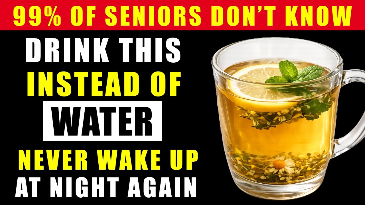 Over 60? Can’t Sleep Through the Night? Drink THIS Instead of Water for Instant Deep Sleep