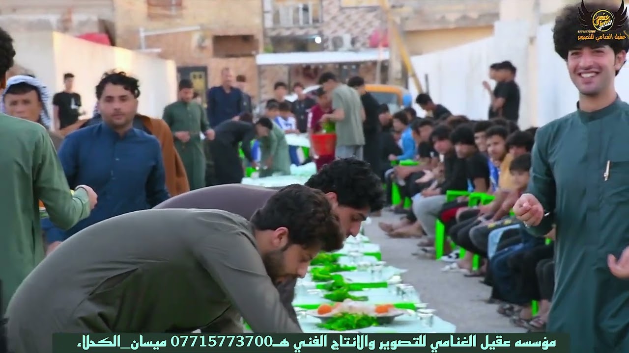 عرس عباس حسون الغنامي في قضاء الكحلاء بعدسة عقيل الغنامي للتصوير والمونتاج 07715773700
