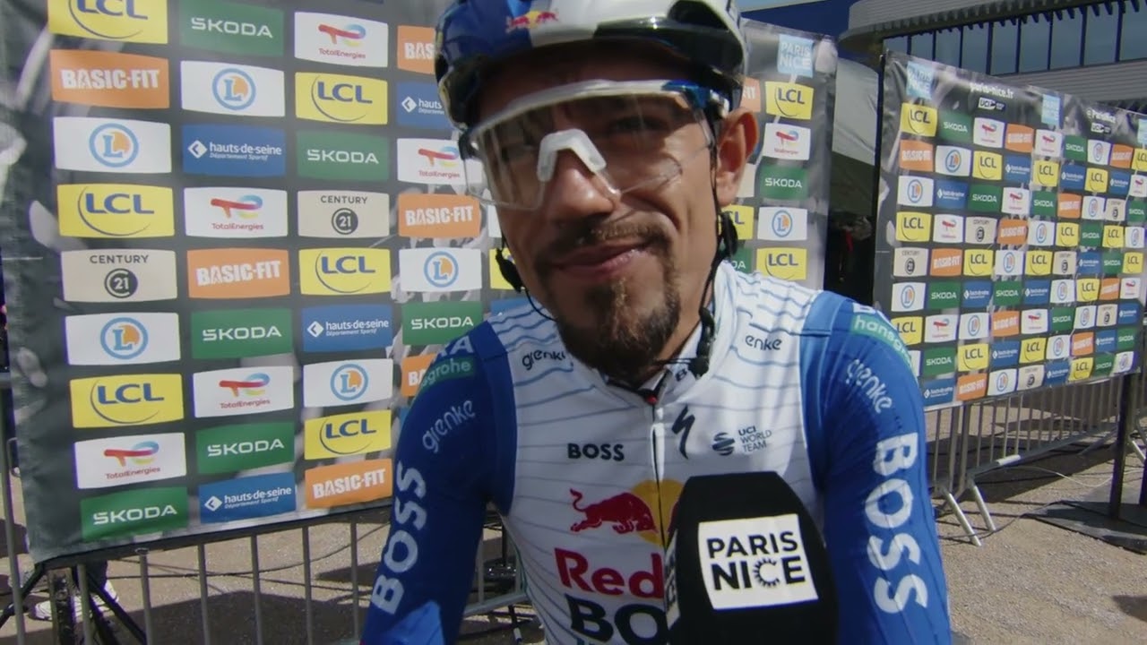 Daniel Felipe Mart&iacute;nez - Entrevista en la salida - Etapa 8 - Paris-Nice 2026