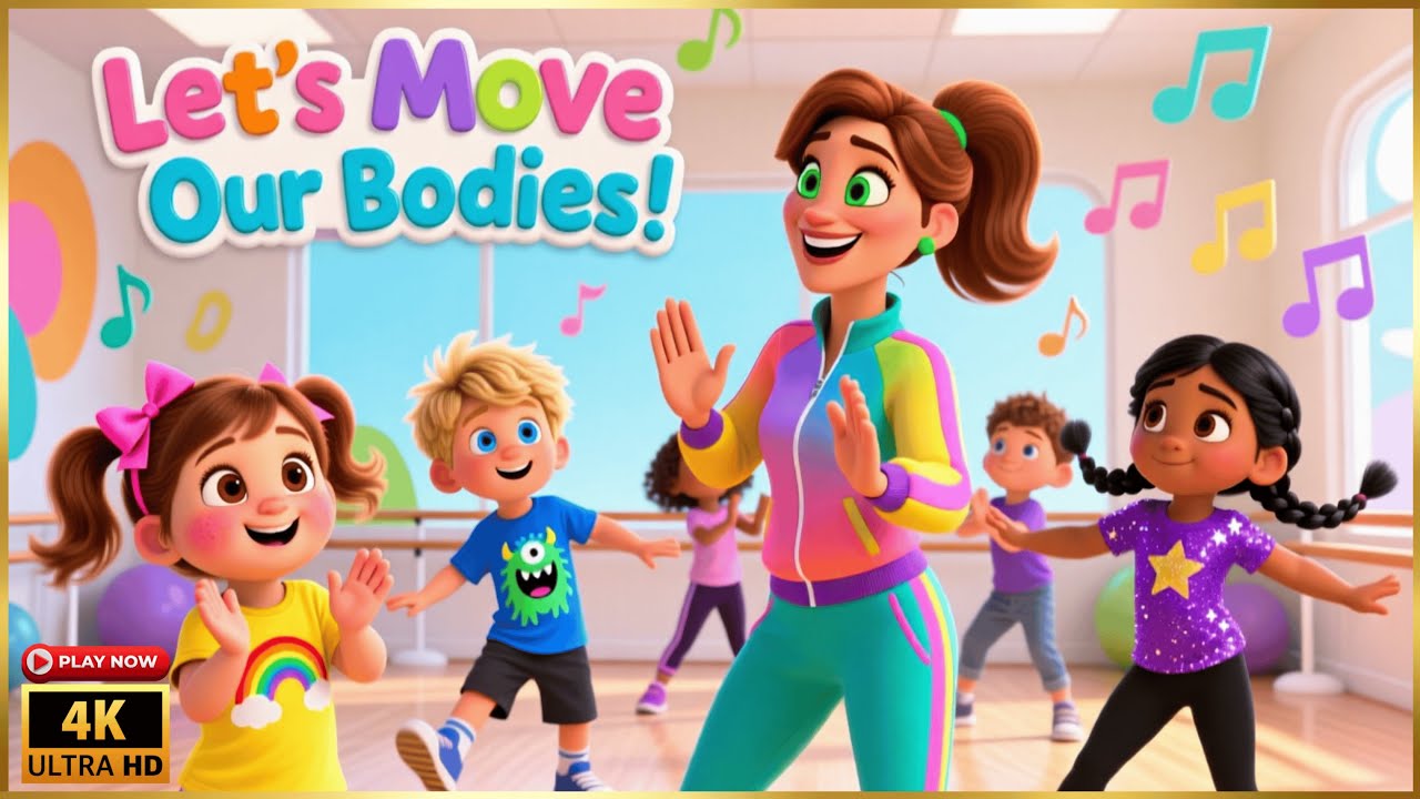 Clap, Stamp & Jump Action Song for Kids | Fun Movement Song | Basket Buddies