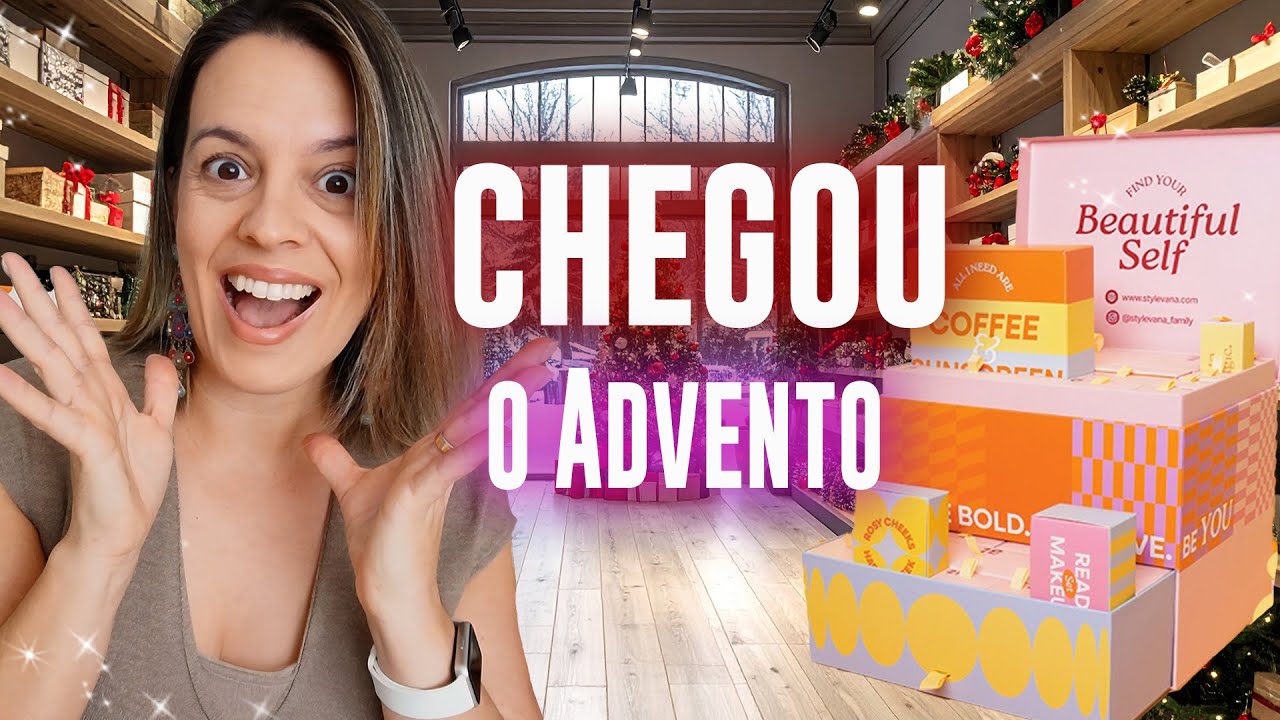 Decora&ccedil;&atilde;o de Natal no Espa&ccedil;o Casa 🎄 Calend&aacute;rio do Advento da Stylevana e Limpeza de Maquilhagem 💄