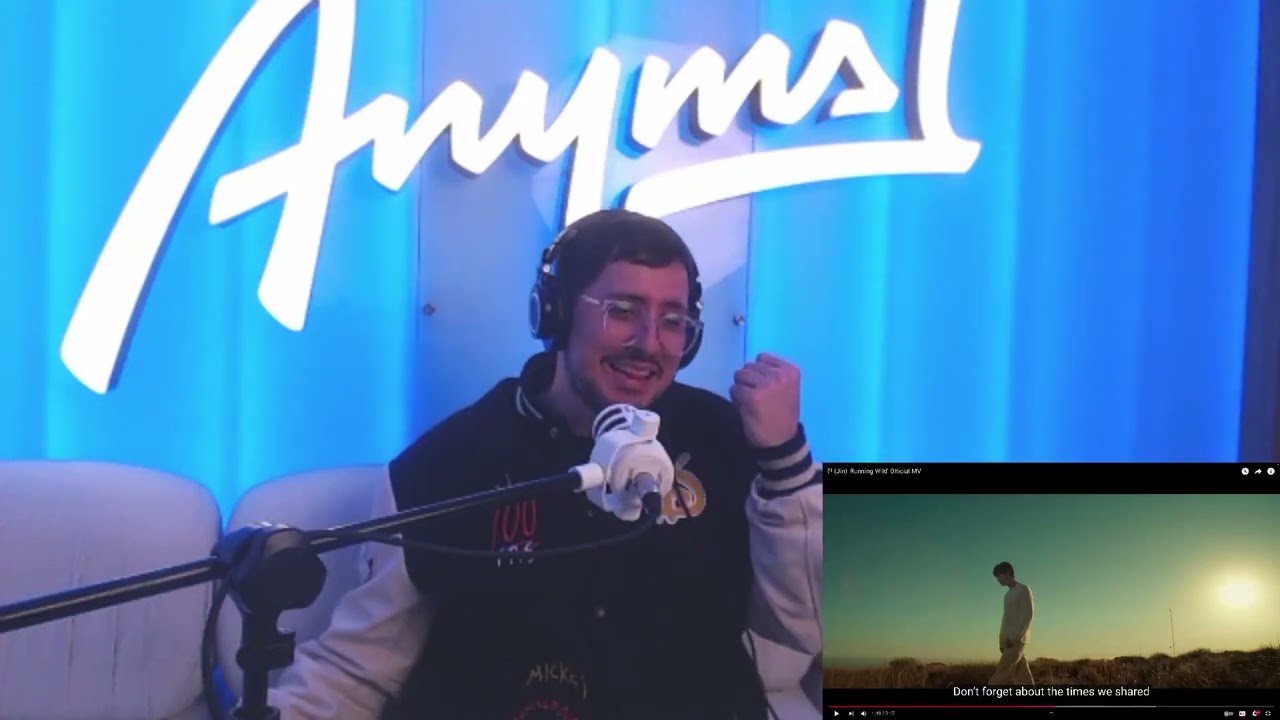 [Reacción] 진 (Jin) 'Running Wild' Official MV | ANYMAL LIVE 🔴