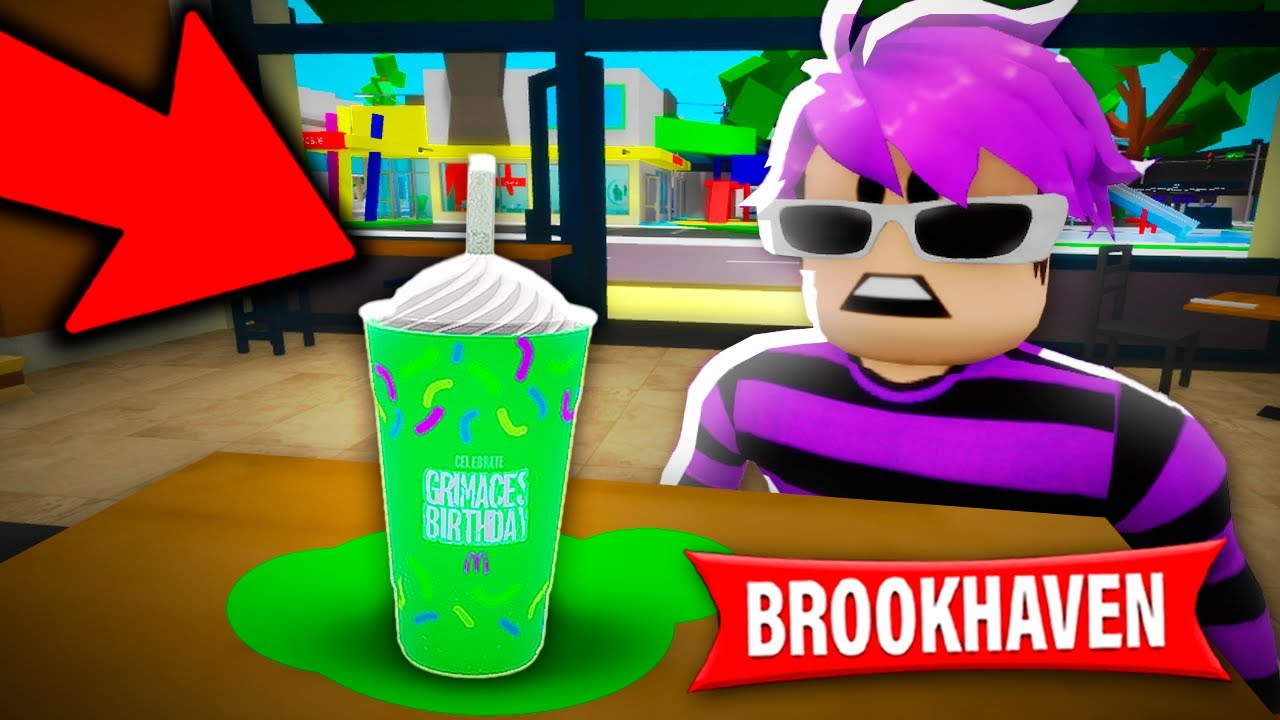 EU CRIEI o GRIMACE SHAKE 2 no BROOKHAVEN RP..