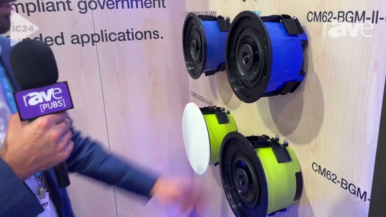 InfoComm 2024: SoundTube Entertainment Shows CM62-BGM-II, Ceiling, Rockustic and Live Speakers