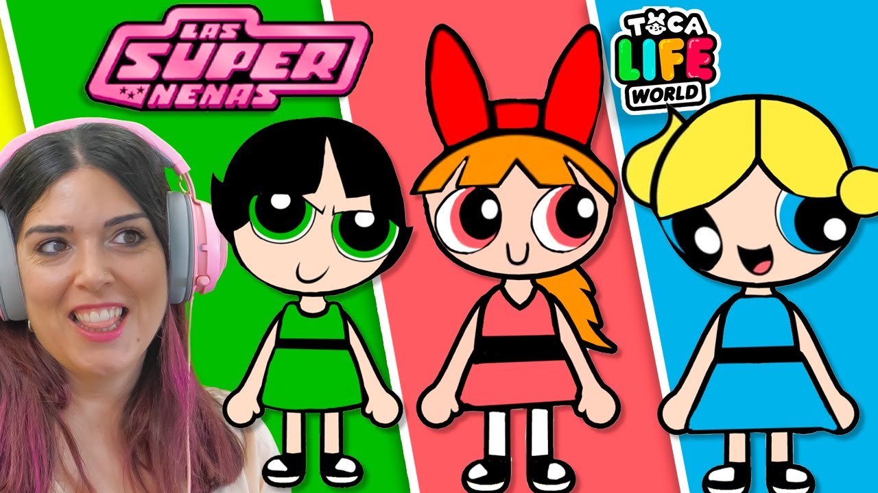 CREO a LAS SUPERNENAS y sus HABITACIONES en TOCA LIFE WORLD
