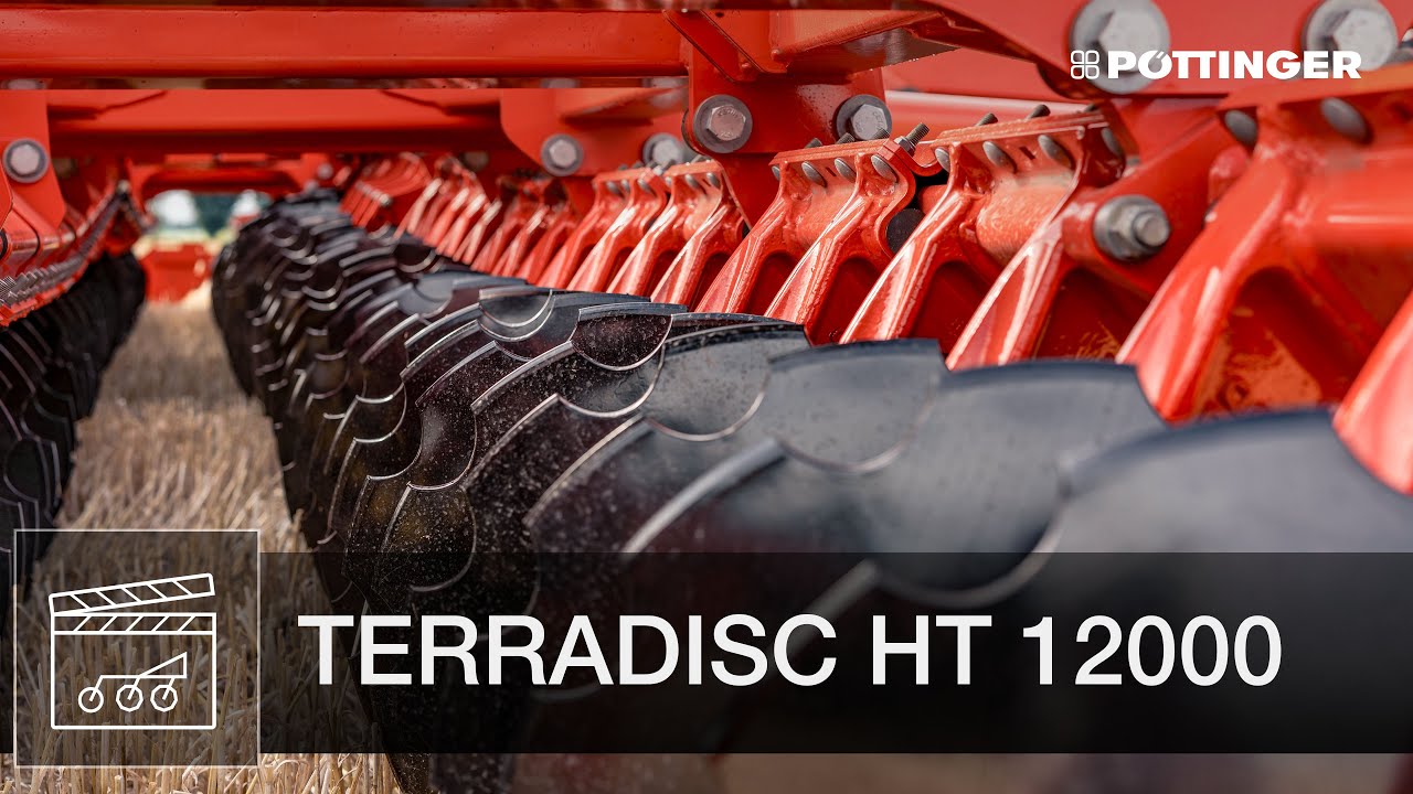 Die neue gezogene Kurzscheibeneggen TERRADISC HT 12000 &ndash; Teaser | P&Ouml;TTINGER