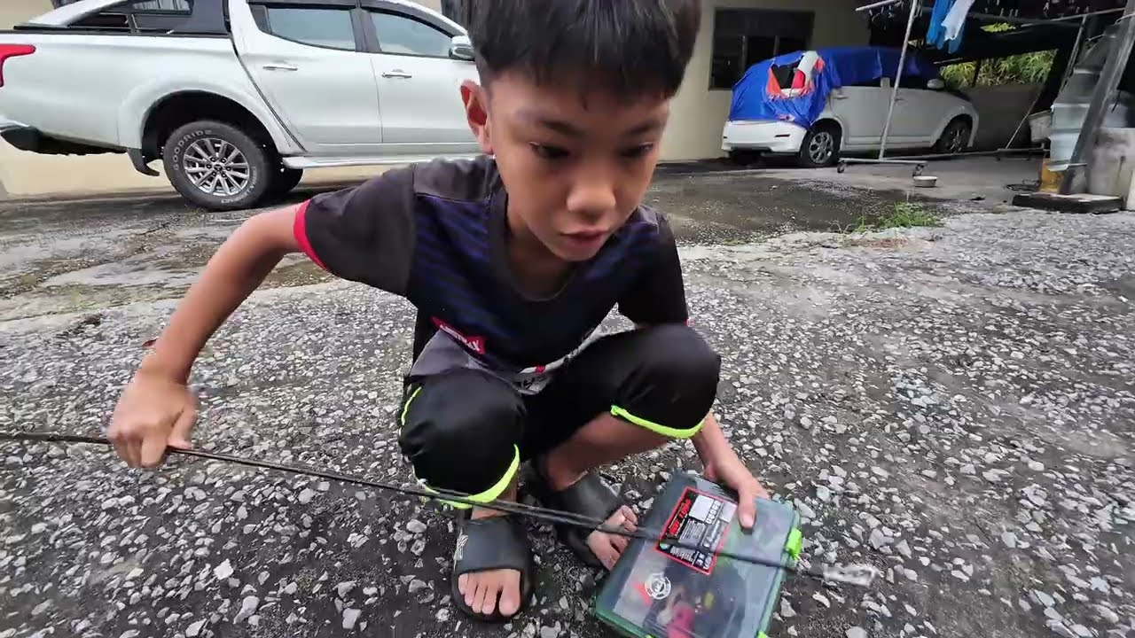 APAI SENGIANG CASTING IKAN TOMAN // SUASANA PAGI DI KAMPUNG IBUK BAJIK // 