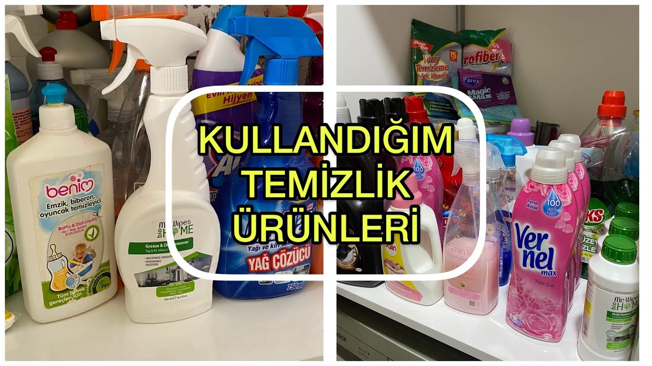 KULLANDIĞIM TEMİZLİK ÜRÜNLERİ// BEĞENDİKLERİM //BEĞENMEDİKLERİM //BİTENLER #vlog231