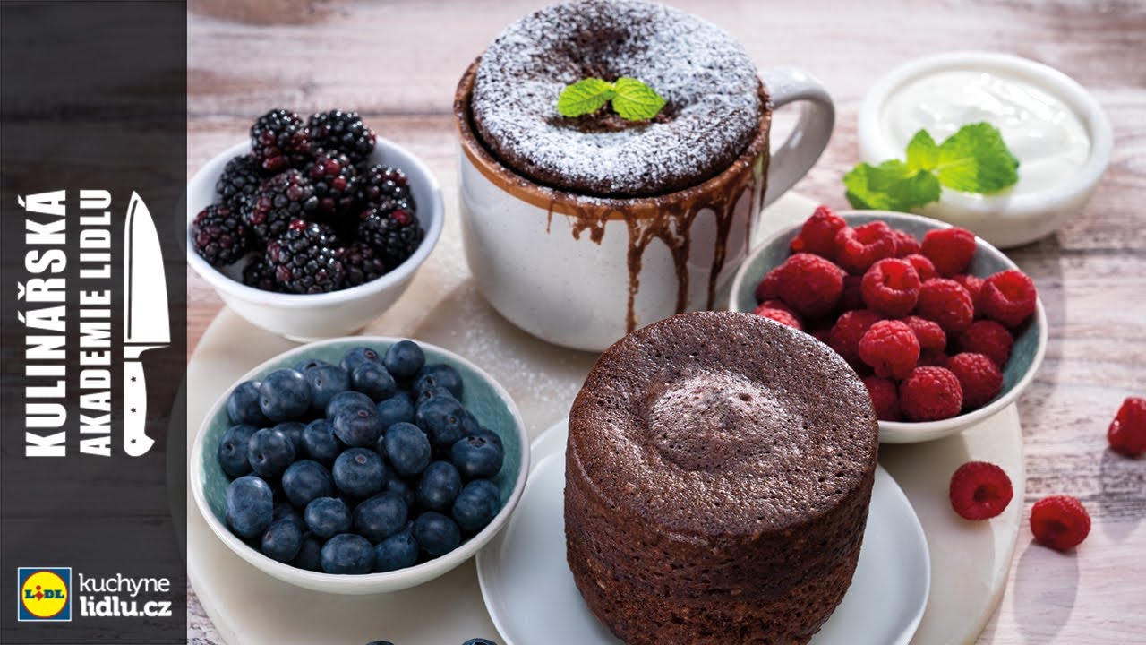 Čokol&aacute;dov&yacute; mug cake z mikrovlnky - Roman Paulus - Kulin&aacute;řsk&aacute; Akademie Lidlu