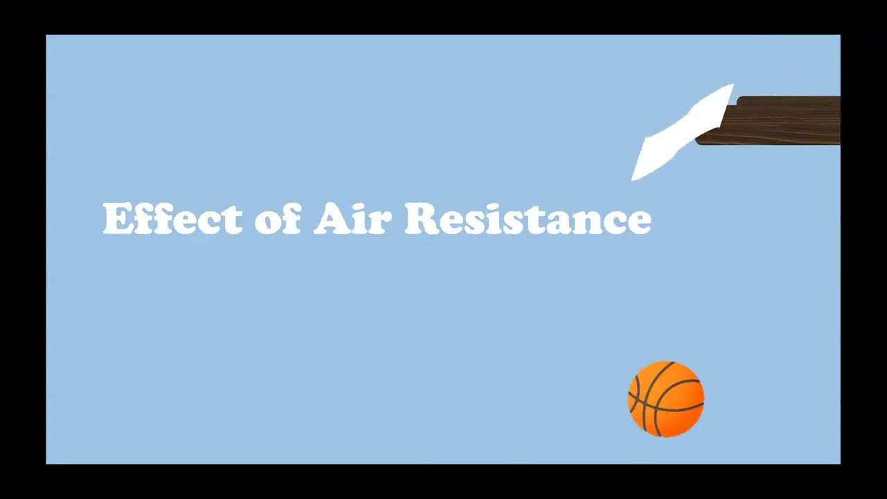 Effect of Air Resistance on falling objects & What is Terminal Velocity (iGCSE  & GCE O Level)