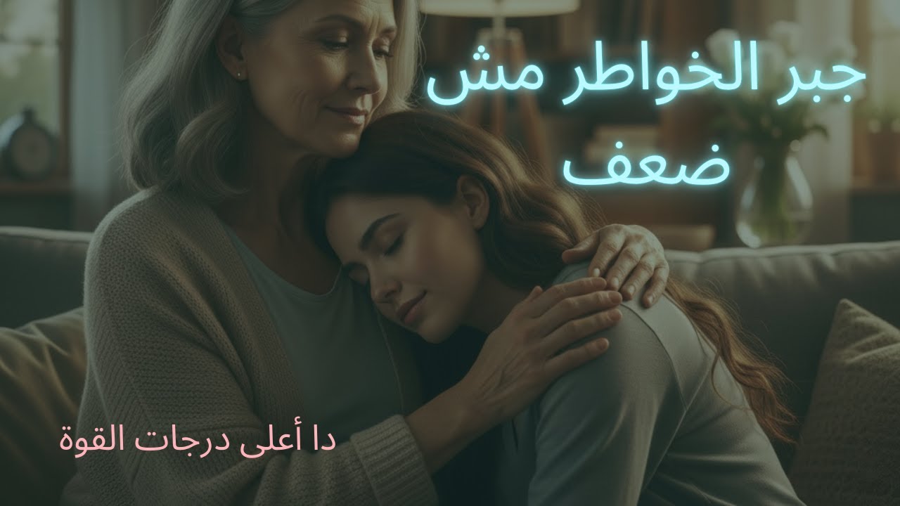 جبر الخواطر مش ضعف