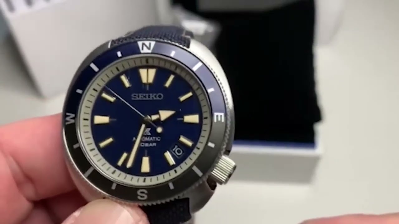 Baby Turtle or Turtle? No, Its the Seiko Tortoise Prospex Automatic SRPG15K.