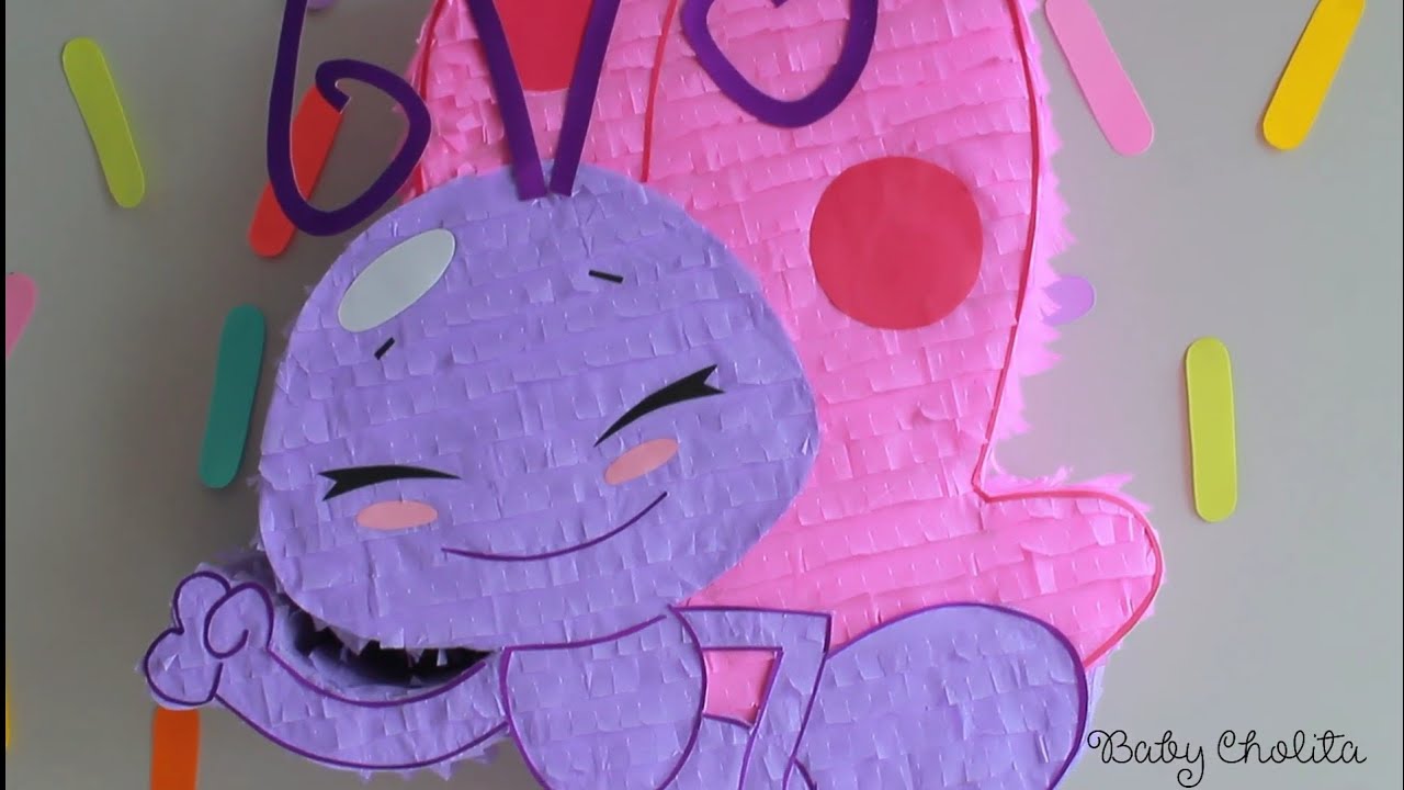 Piñata Mariposita Gallina Pintadita