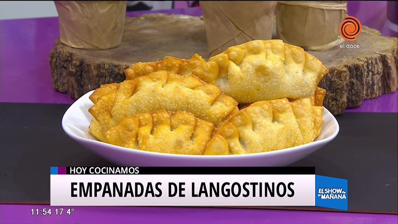 Empanadas de langostinos
