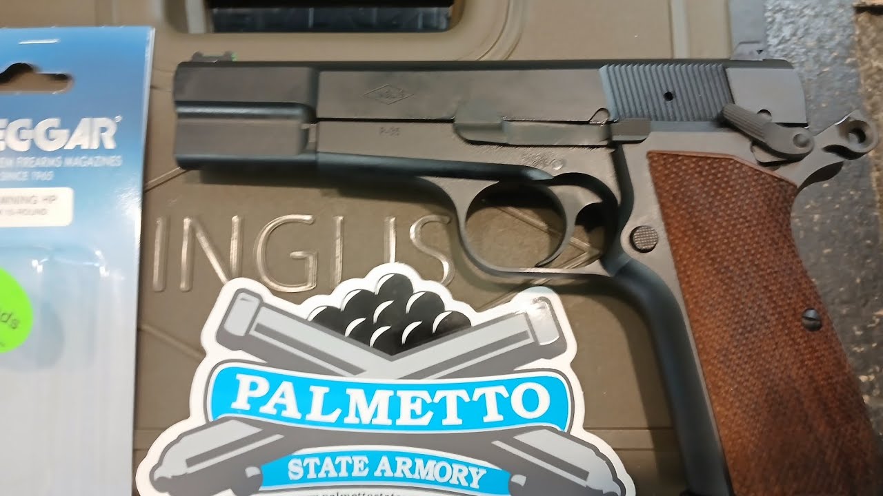 FAKE LIONQUEST FITNESS INGLIS P35 Hi-Power REVIEW! Browning's 9mm Last Design Good Enough for SAS!