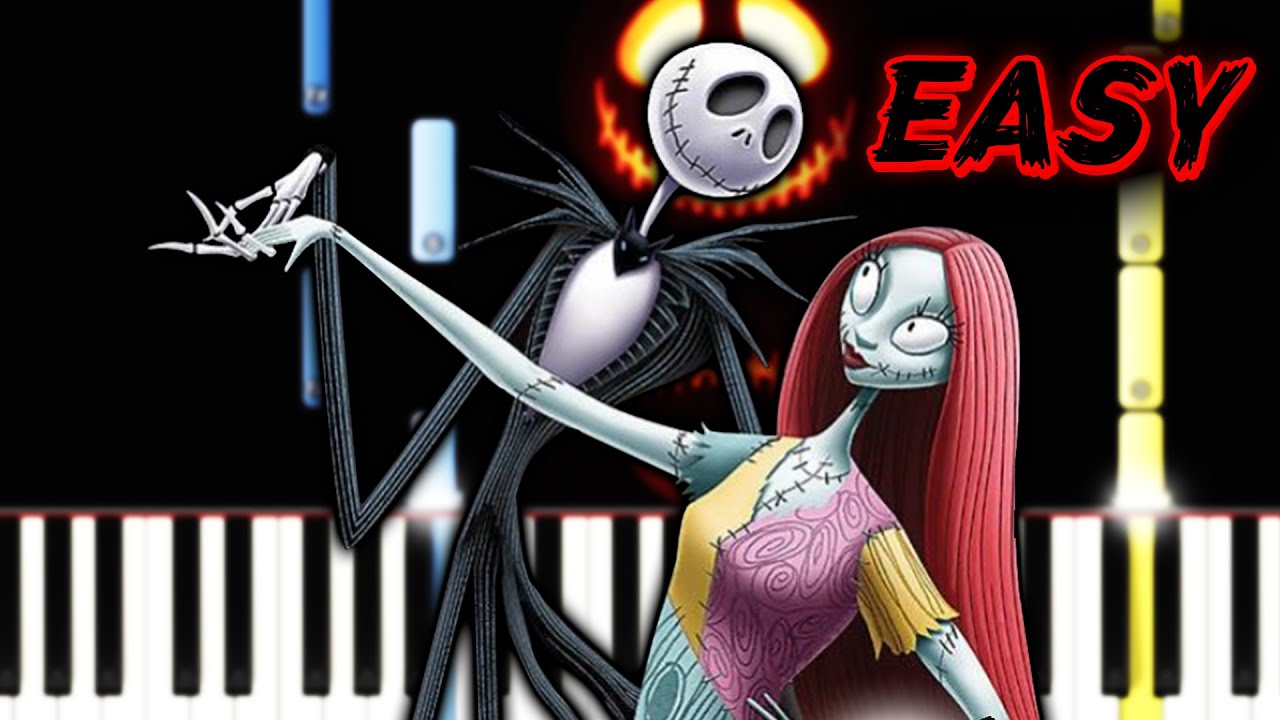 🎃 This is HALLOWEEN - EASY Piano tutorial