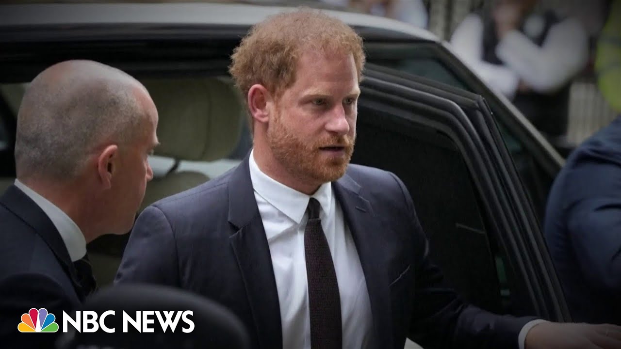 Prince Harry testifies in British tabloid case
