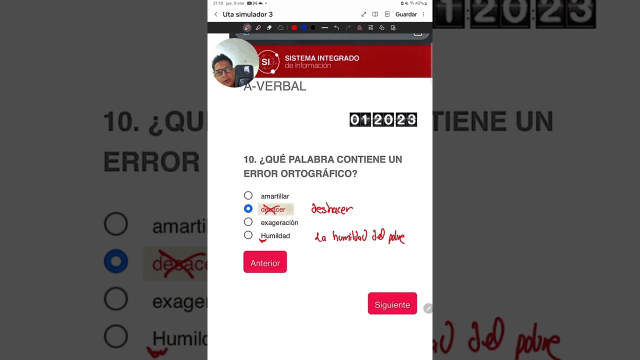 UTA Todas las preguntas