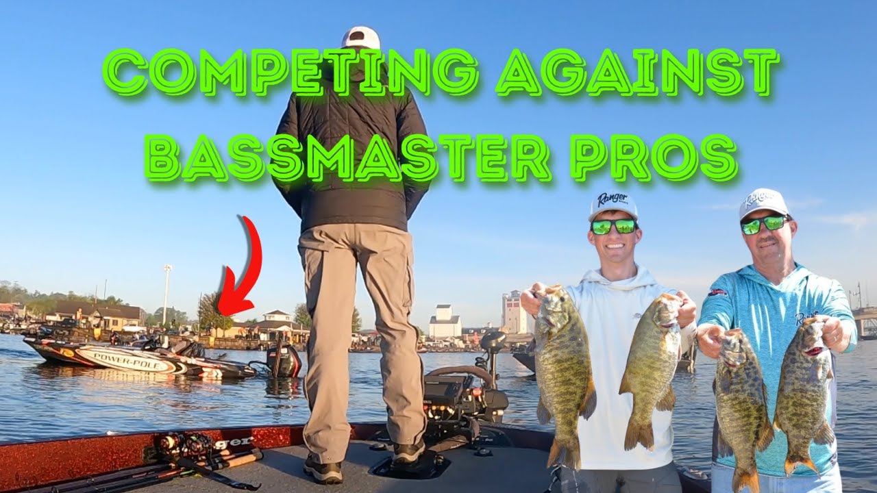 Fishing Against BASSMASTER ELITE PROS- 2024 Sturgeon Bay Open