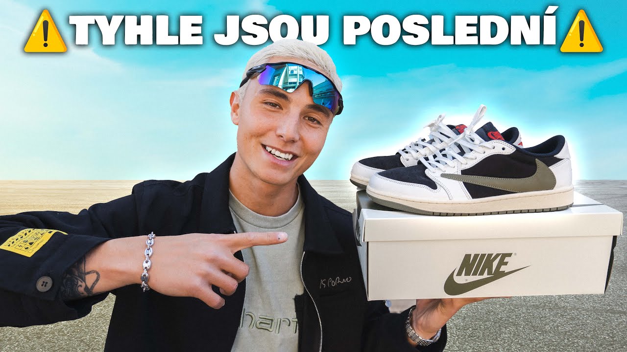 KOUPIL JSEM TY POSLEDNÍ! Travis Scott Olive 🔥