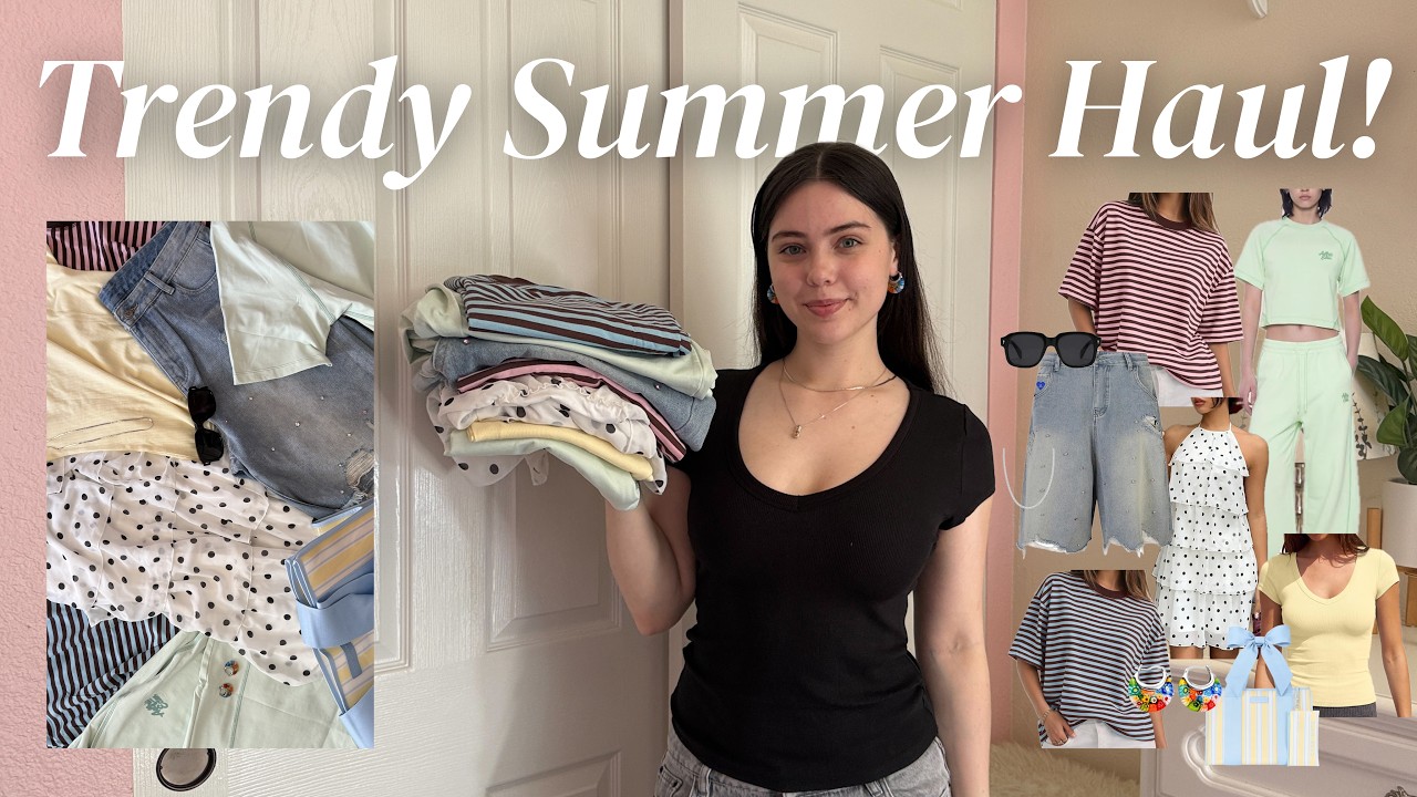 SUMMER CLOTHING TRY ON HAUL! ☀️🛍️ (what to wear this summer + 2026 summer fashion trends)