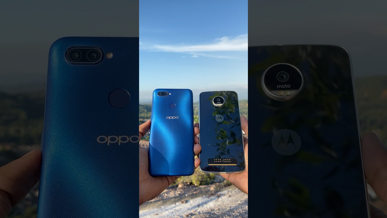Compare Camera 📹 Motorola Moto Z Play VS Oppo A12