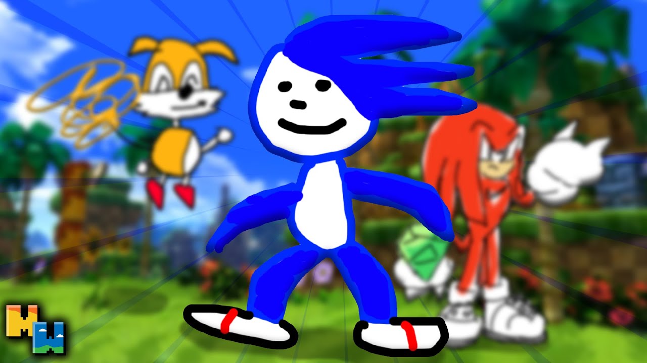 Drawing S Rank Sonic Art