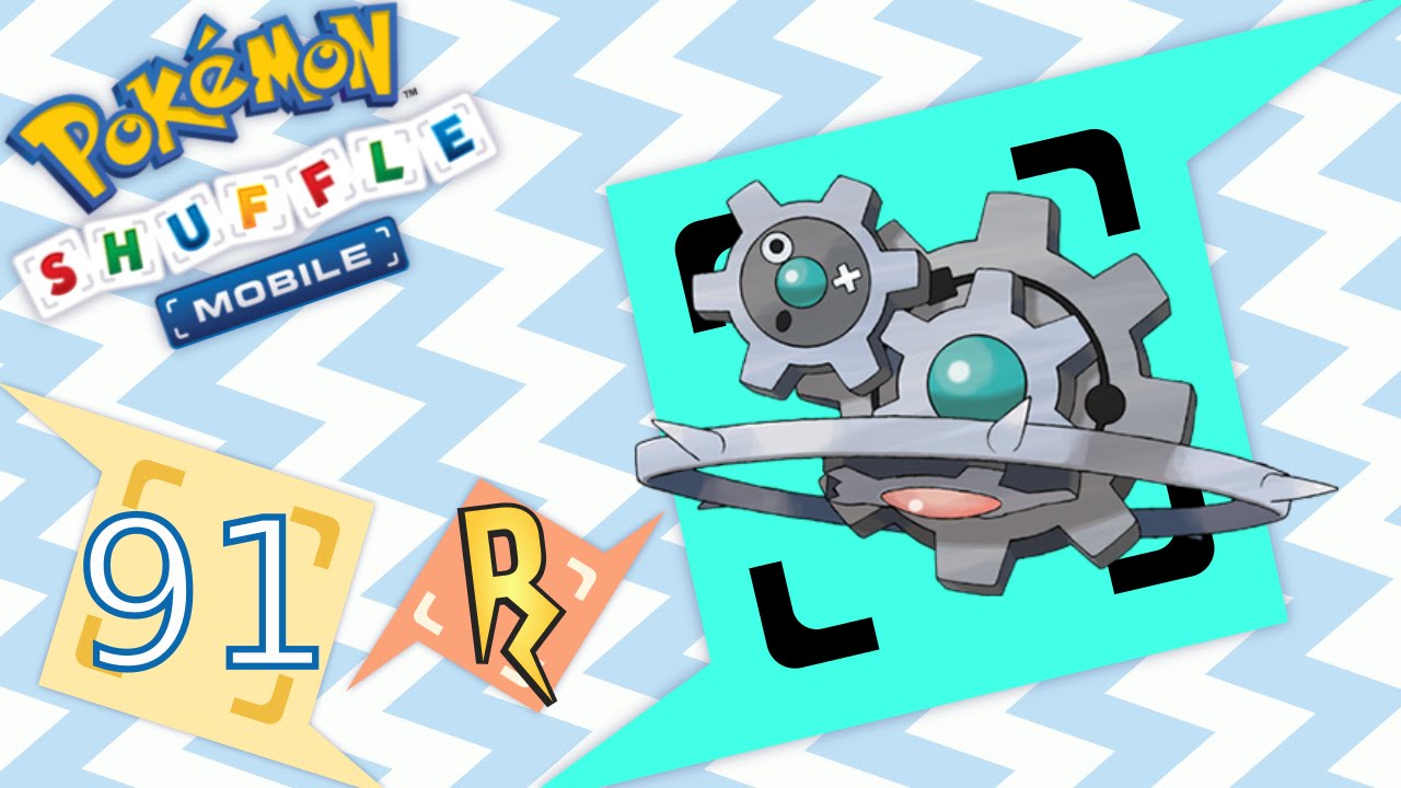 Pokémon Shuffle Mobile - ¡KLINKLANG! [PUZZLE] Rank S