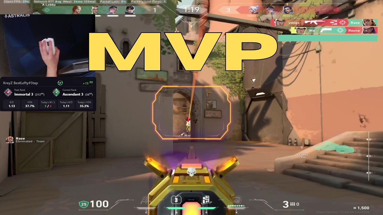 MVP'ing on chamber but still can't rank up