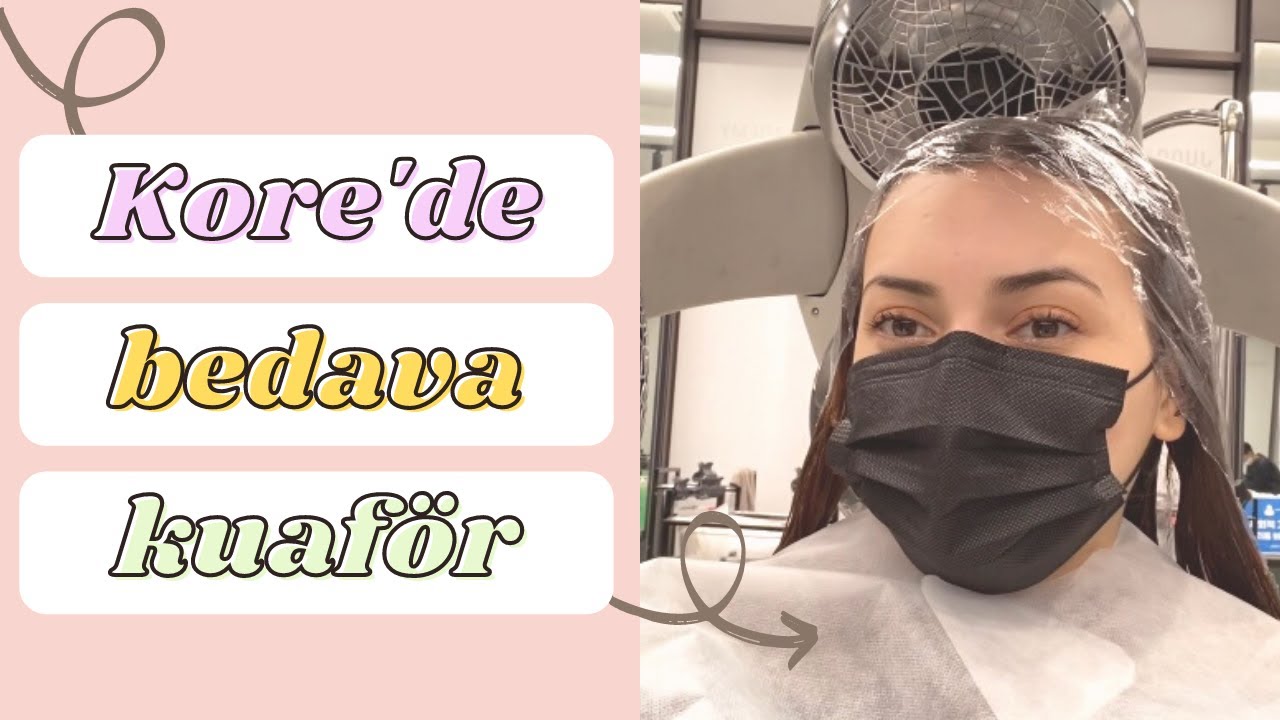 Kore'de Bedavaya Kuaföre Gitmek! Benimle Bir Gün! | Güney Kore Vlog