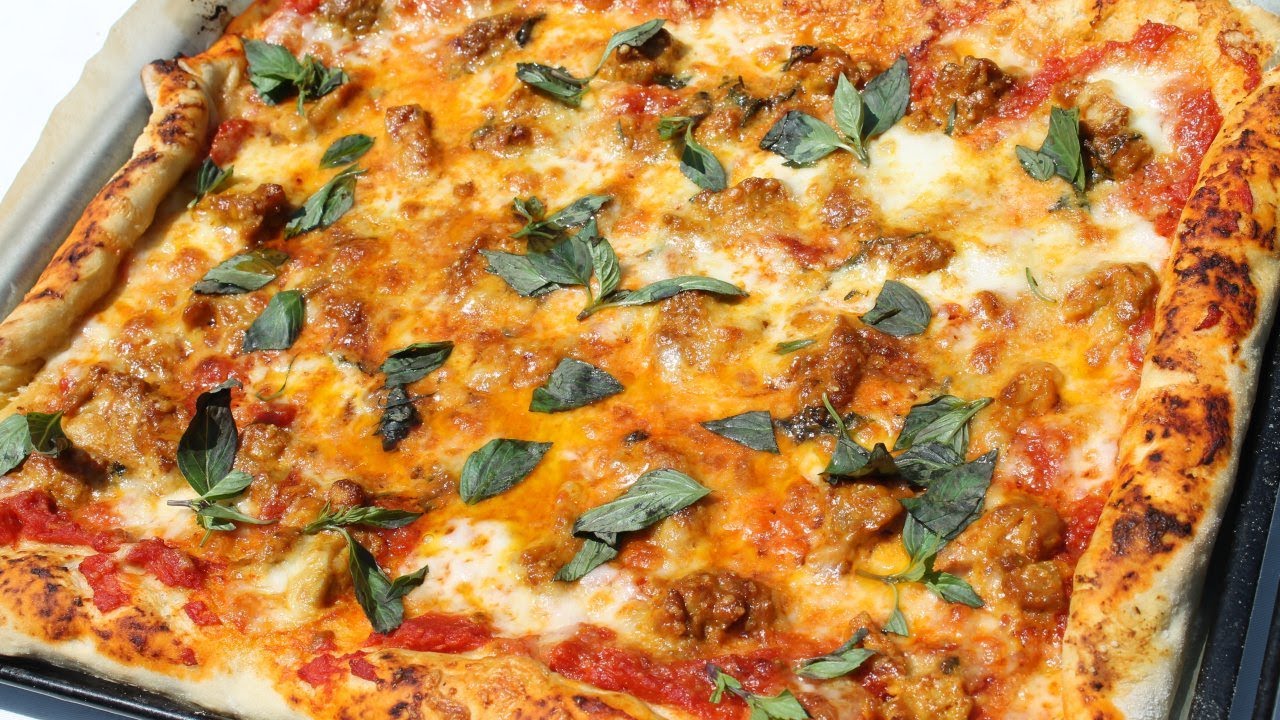 Pizza poulet au curry Thaï - Cooking With Morgane