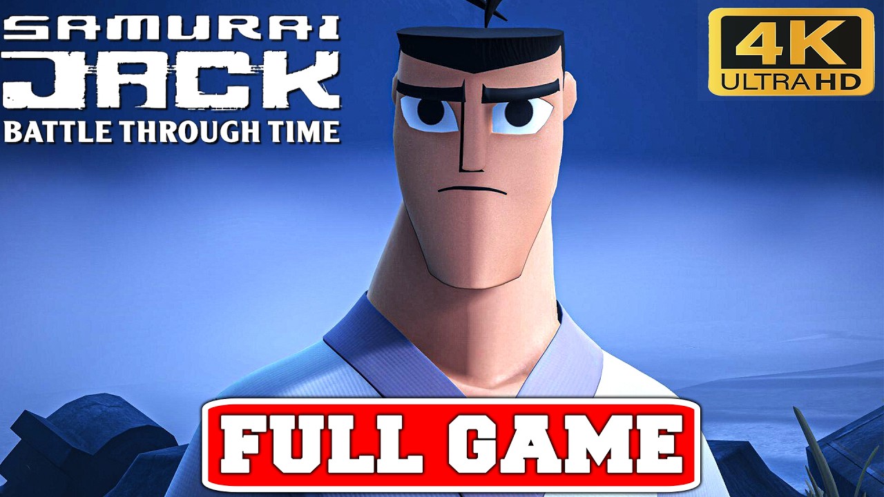 SAMURAI JACK BATTLE THROUGH TIME Gameplay Walkthrough FULL GAME No Commentary (PC 4K 60FPS Longplay)