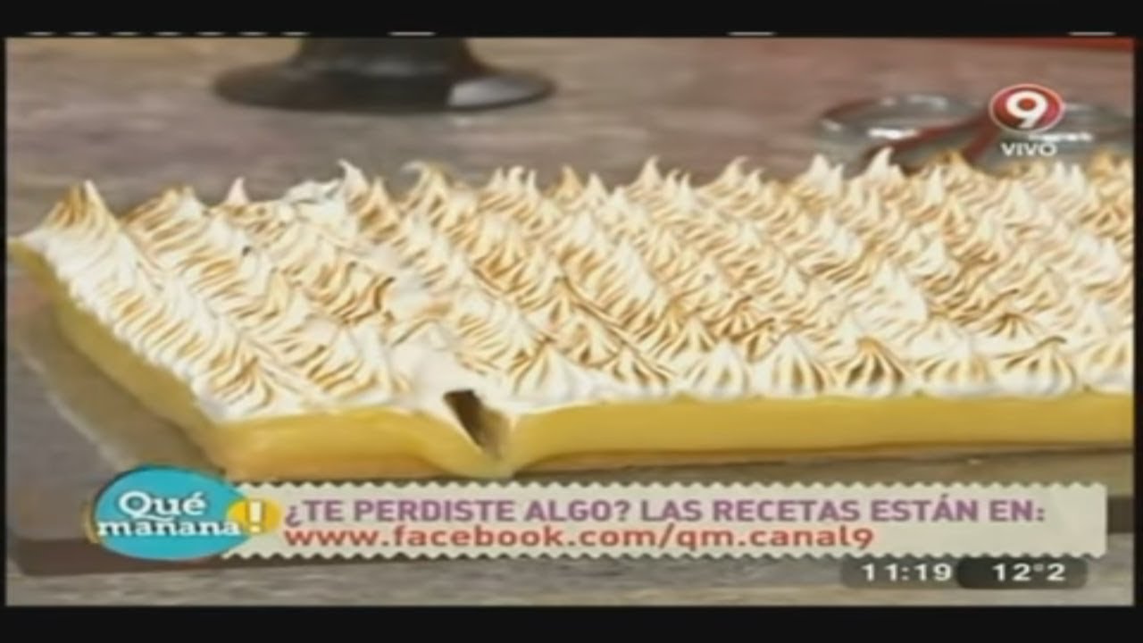 Receta dulce: Lemon pie