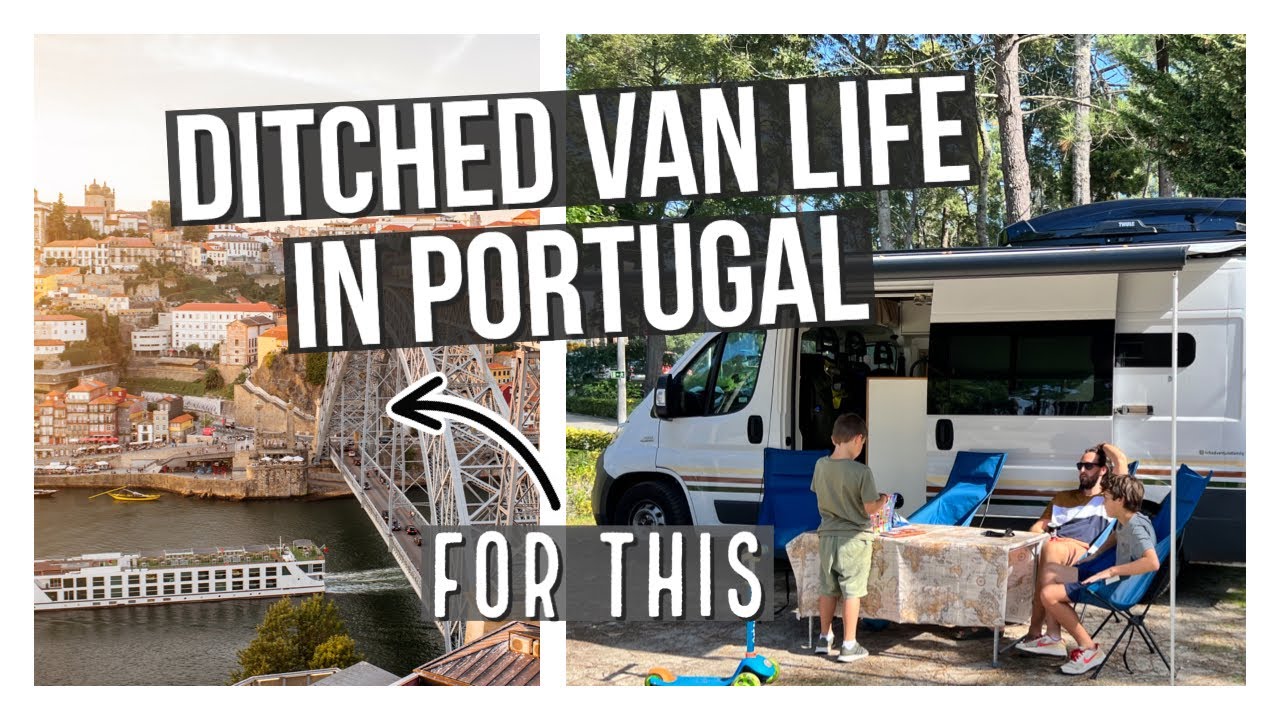 Vanlife Adventure In Portugal: From Porto To Nazare With The Family!